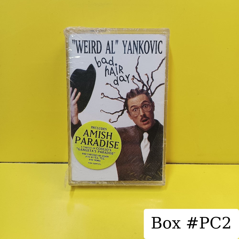 "Weird Al" Yankovic - Bad Hair Day - 1996 - 72392 75500-4 - New - Sealed - Cassettes