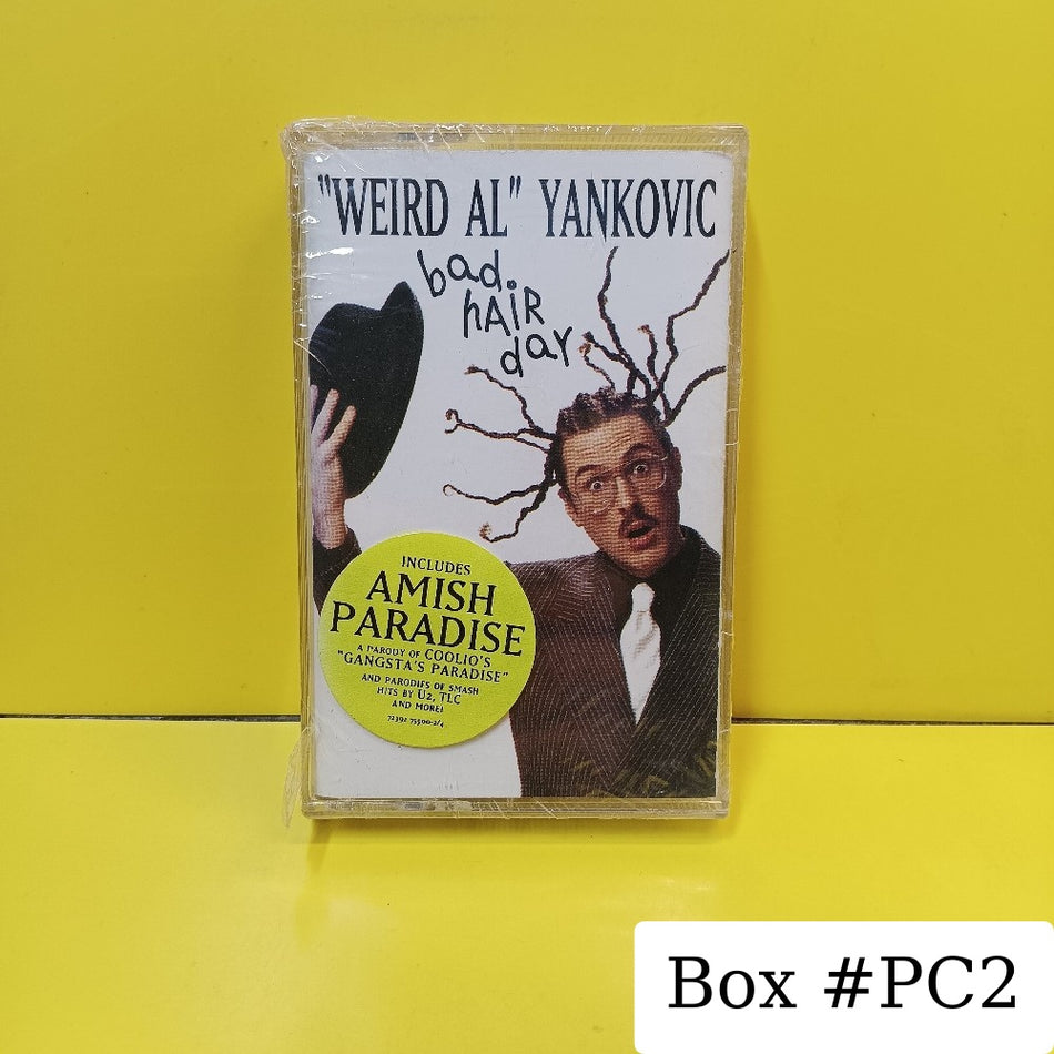 "Weird Al" Yankovic - Bad Hair Day - 1996 - 72392 75500-4 - New - Sealed - Cassettes