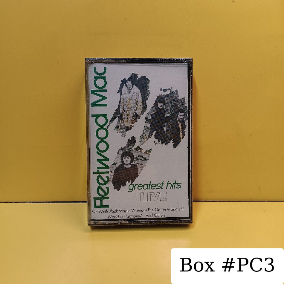 Fleetwood Mac - Greatest Hits Live HOLLAND - 2148217 - New - Sealed - Cassettes