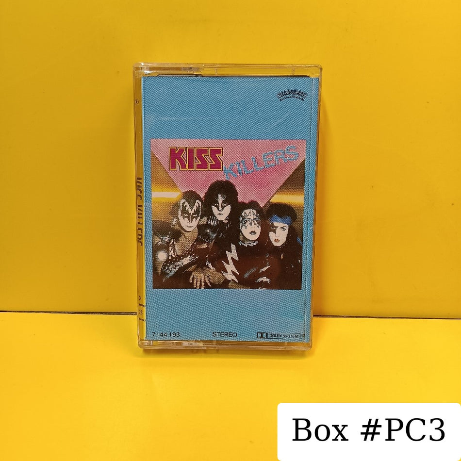 Kiss - Killers W. GERMANY  - 1982 - 7144 193 - Used - EX - Cassettes