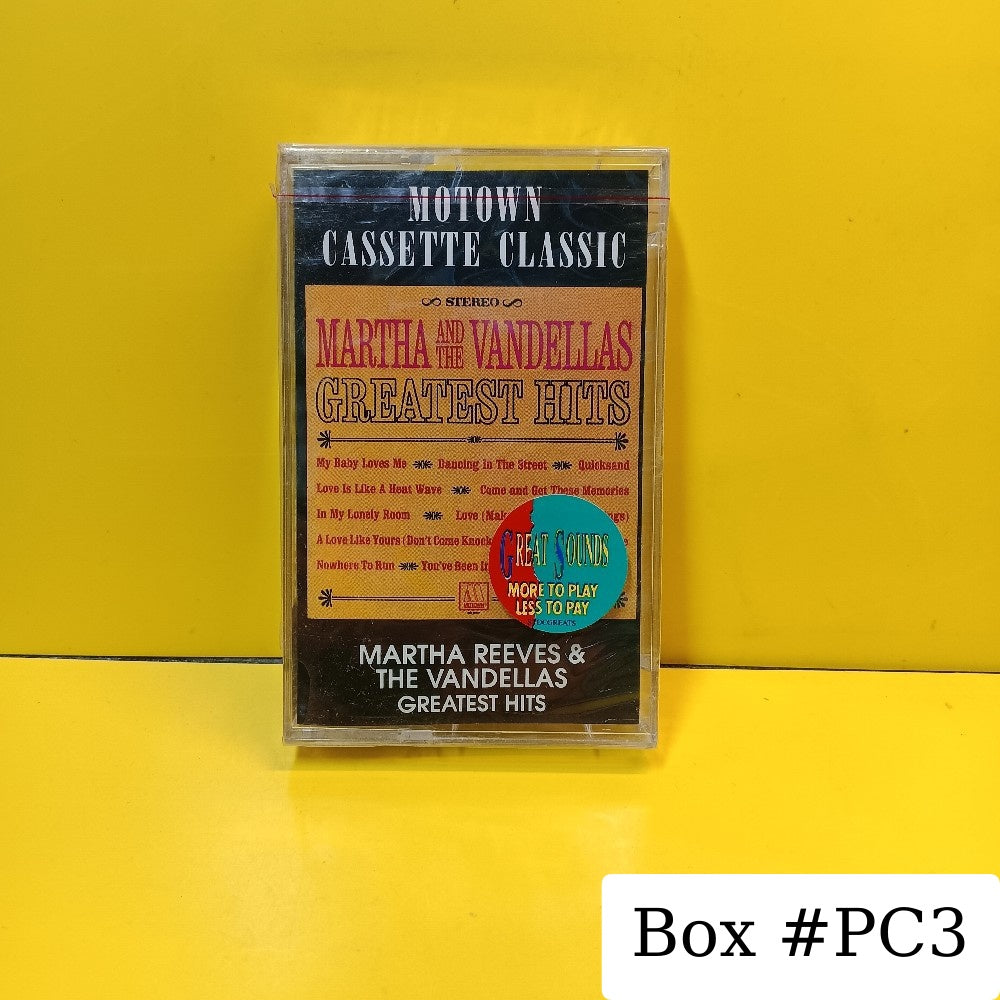 Martha Reeves & The Vandellas - Greatest Hits - 3746352044 - New - Sealed - Cassettes