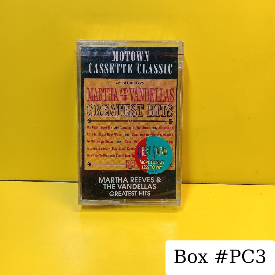 Martha Reeves & The Vandellas - Greatest Hits - 3746352044 - New - Sealed - Cassettes