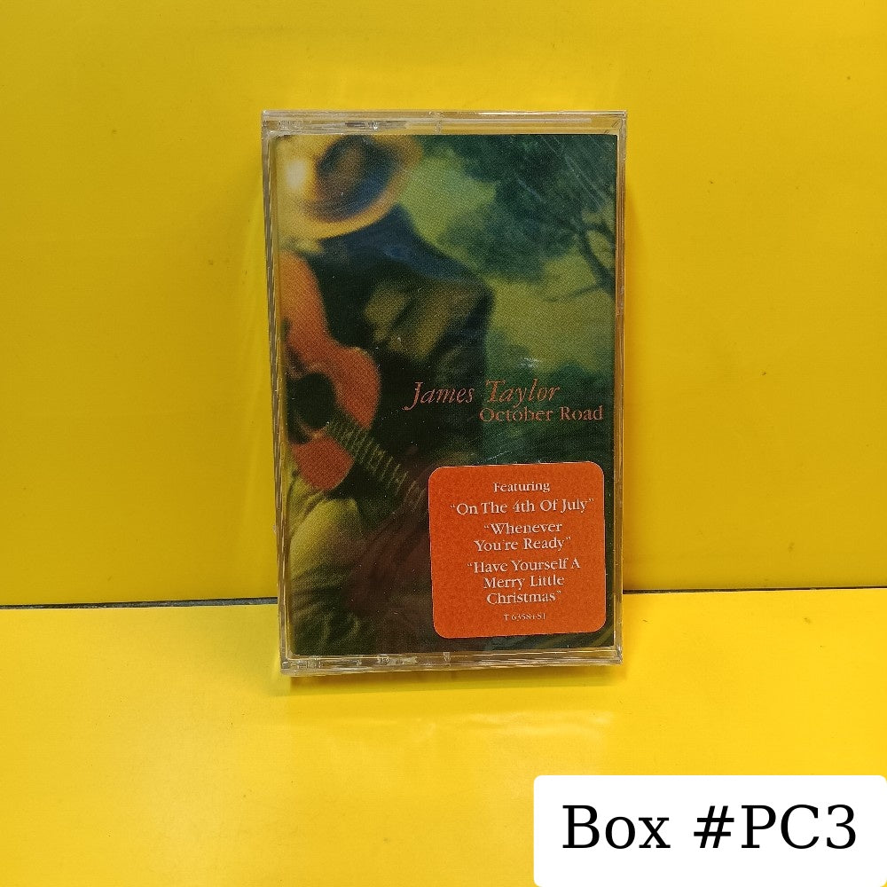 James Taylor - October Road - 2002 - CT 63584 - New - Sealed - Cassettes