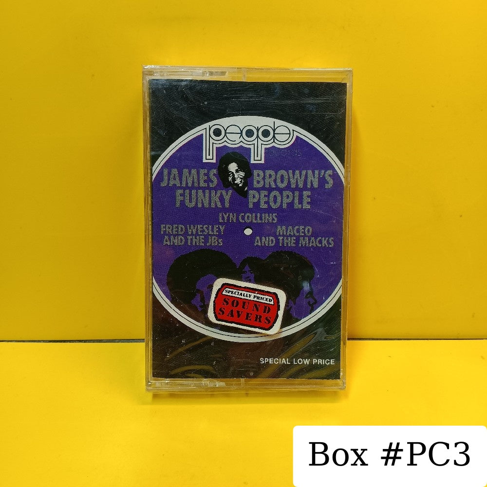 Various - James Brown's Funky People - 1986 - 829 417-4 Y-1 - New - Sealed - Cassettes