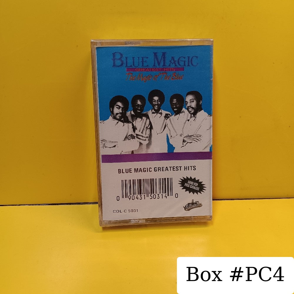 Blue Magic - Greatest Hits: The Magic Of The Blue - 1986 - COL-C 5031 - New - Sealed - Cassettes