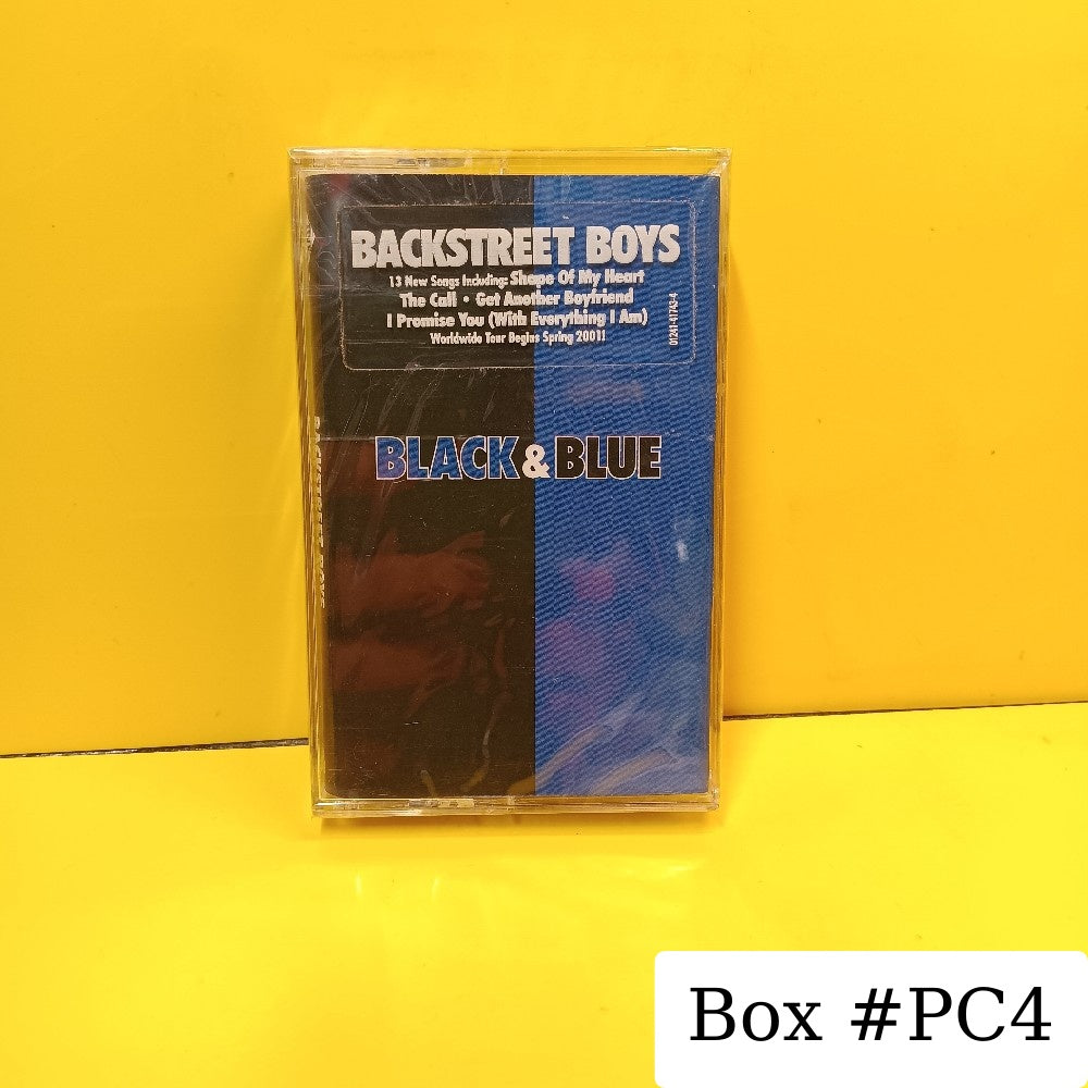 Backstreet Boys - Black & Blue - 2000 - 01241-41743-4 - New - Sealed - Cassettes