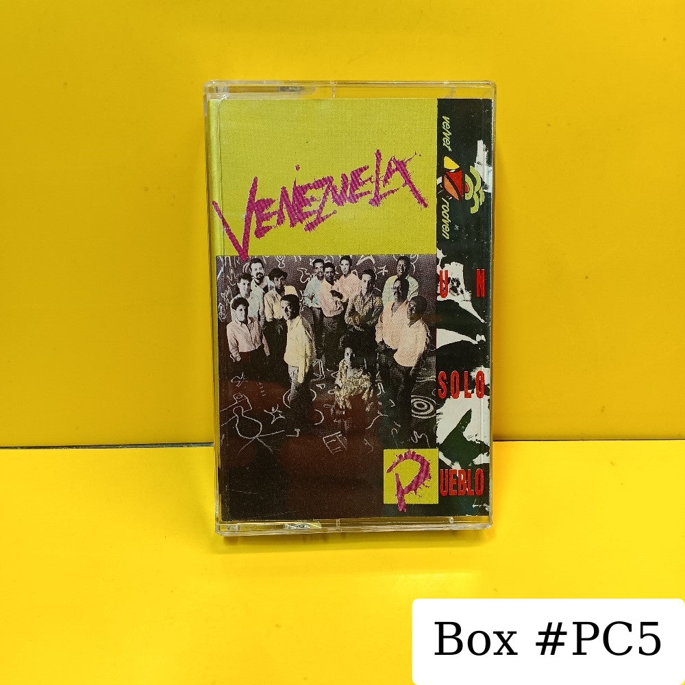 Venezuela Un Solo Pueblo - Self Titled - 1989 - 10-2220 - Used - EX - Cassettes