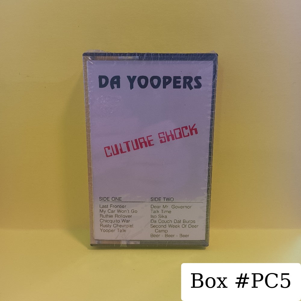 Da Yoopers - Culture Shock - 1987 - JO-81148 - New - Sealed - Cassettes