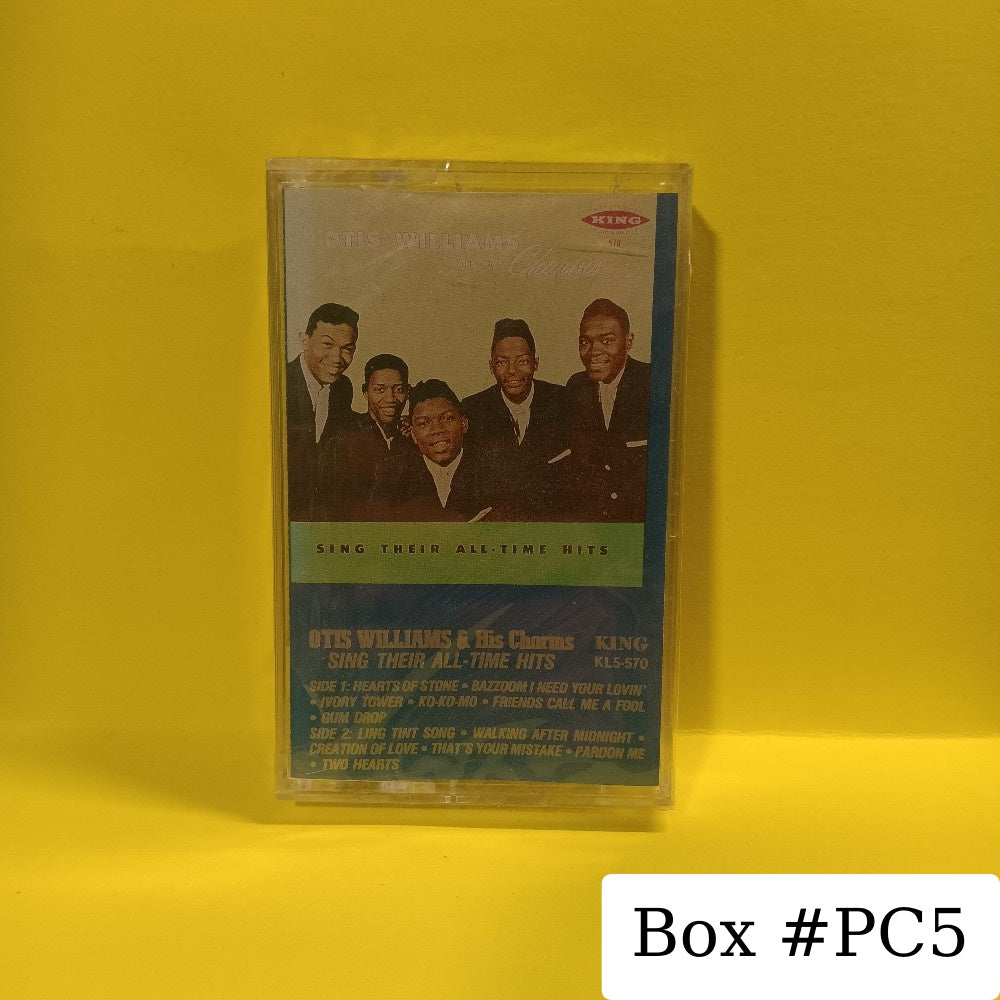Otis Williams & His Charms - Sing Their All-Time Hits - 1988 - KL5-570 - New - Sealed - Cassettes