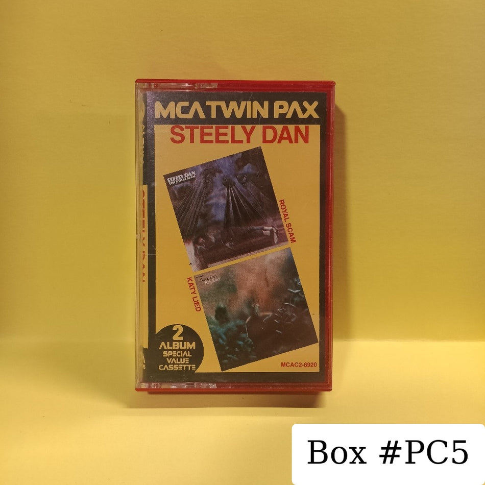 Steely Dan - Katy Lied / Royal Scam TWINPAX - 1982 - MCAC2-6920 - Used - EX - Cassettes