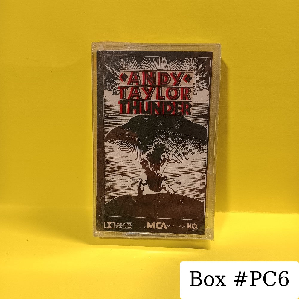 Andy Taylor - Thunder - 1987 - MCAC-5837 - New - Sealed - Cassettes