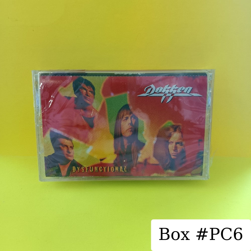 Dokken - Dysfunctional - 1995 - CT 67075 - New - Sealed - Cassettes