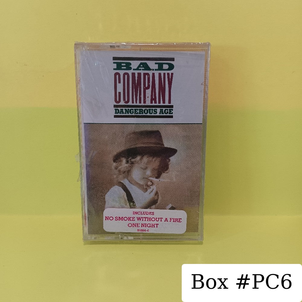 Bad Company - Dangerous Age - 1988 - 7 81384-4 - New - Sealed - Cassettes