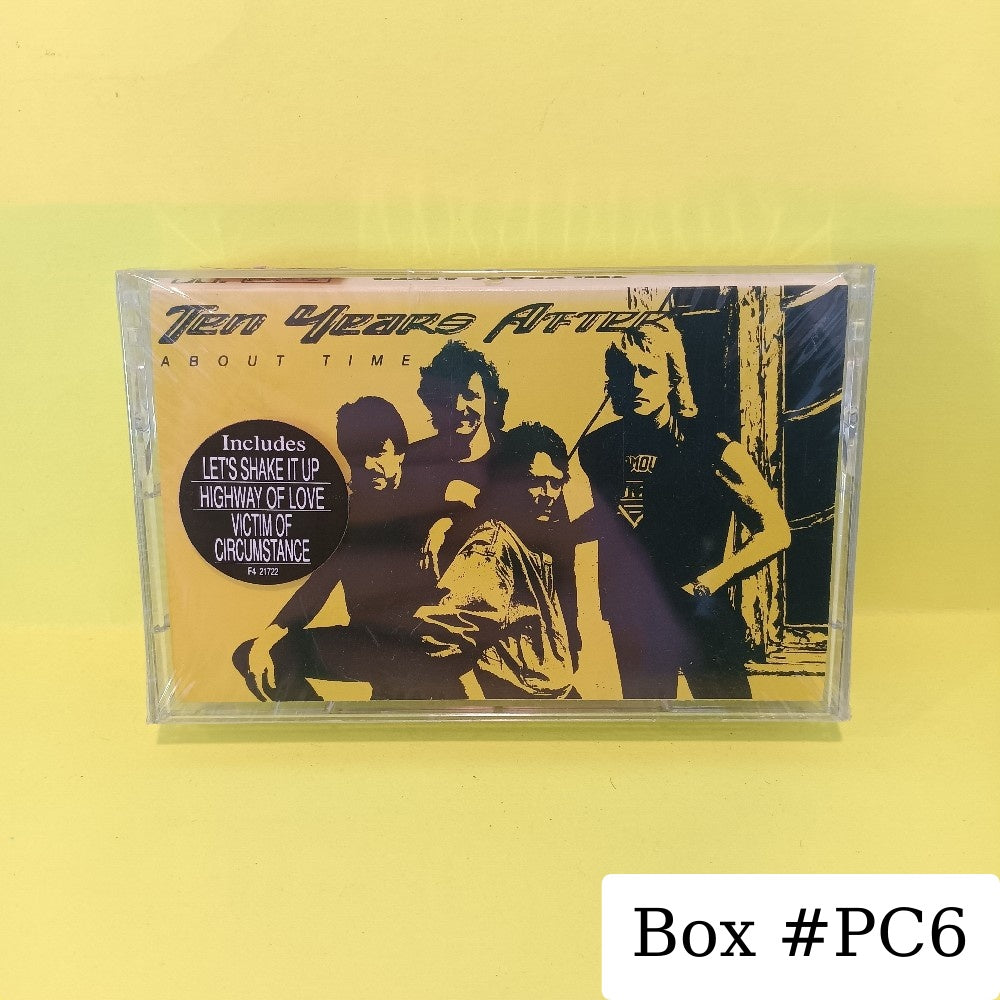 Ten Years After - About Time - 1989 - F4 21722 - New - Sealed - Cassettes