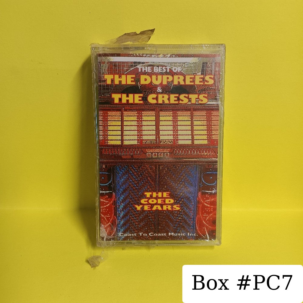 The Duprees & The Crests - The Best Of - 1995 - CS-14474 - New - Sealed - Cassettes