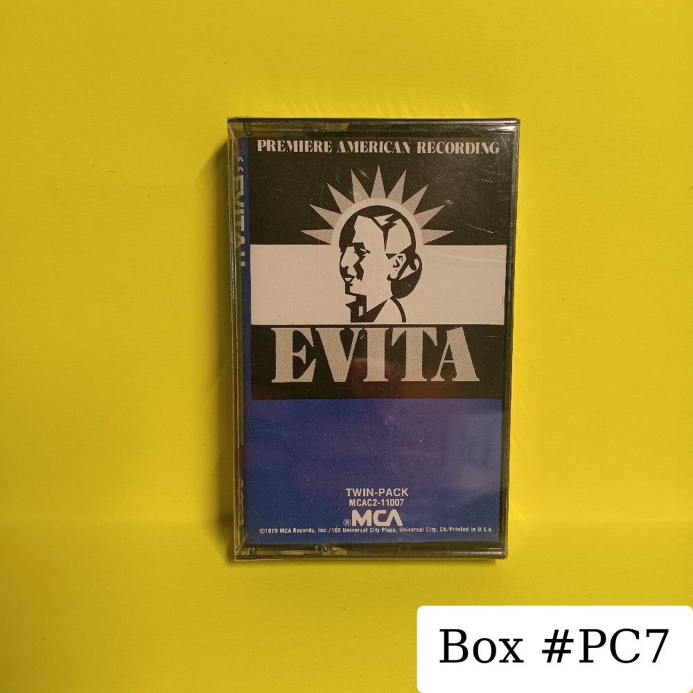 Andrew Lloyd Webber & Tim Rice - Evita / Premiere Recording - 1979 - MCAC2-11007 - New - Sealed - Cassettes