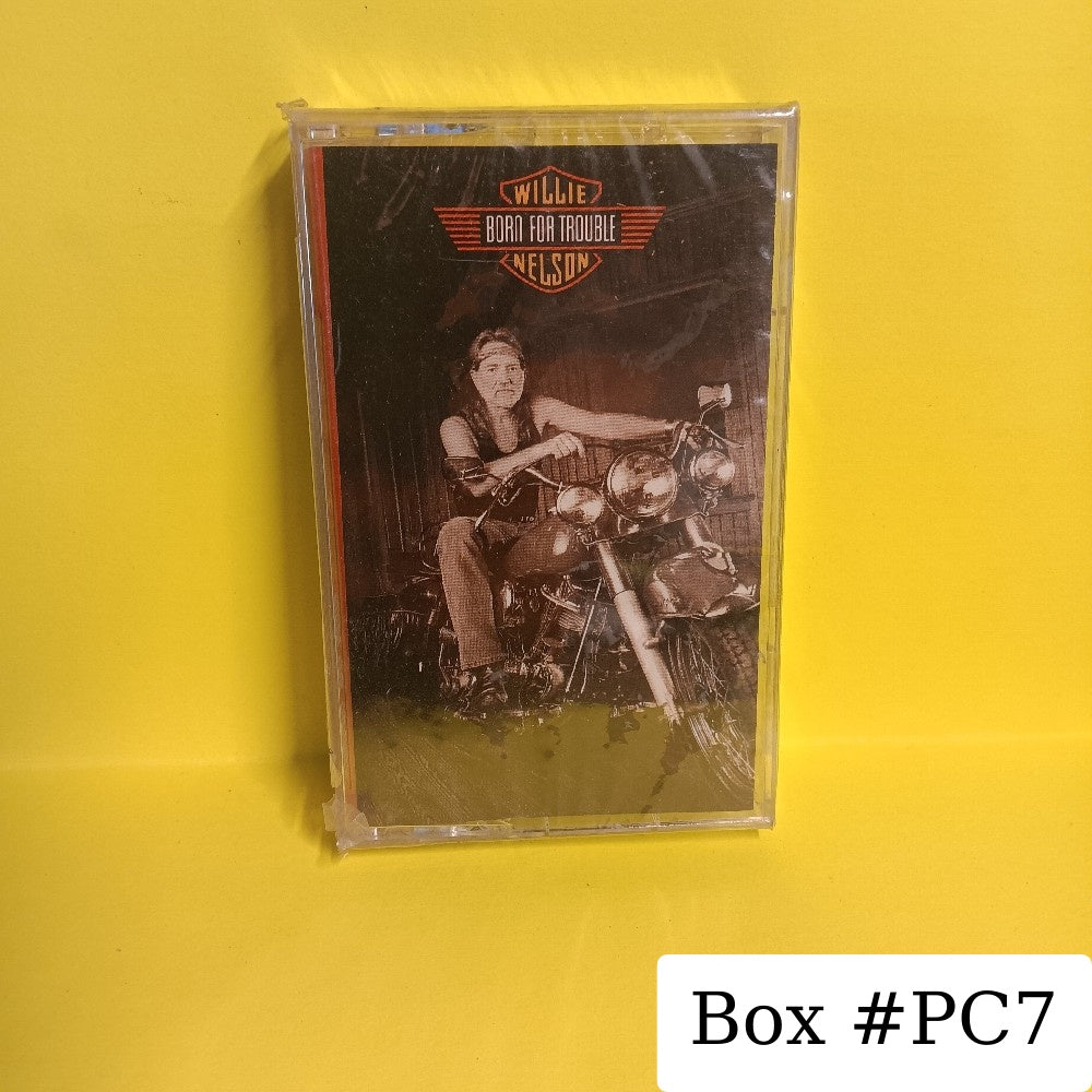Willie Nelson - Born For Trouble - 1990 - CT 45492 - New - Sealed - Cassettes