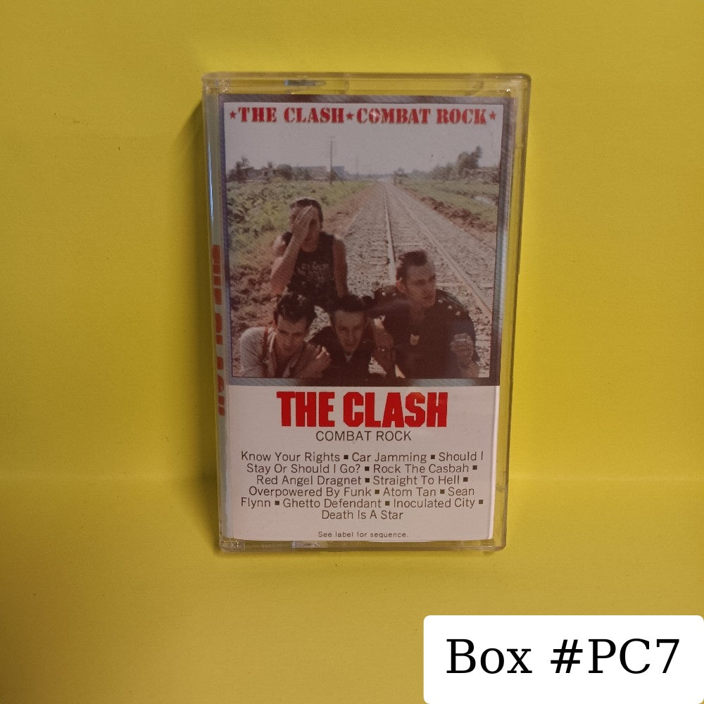 The Clash - Combat Rock - 1982 - FET 37689 - Used - EX - Cassettes