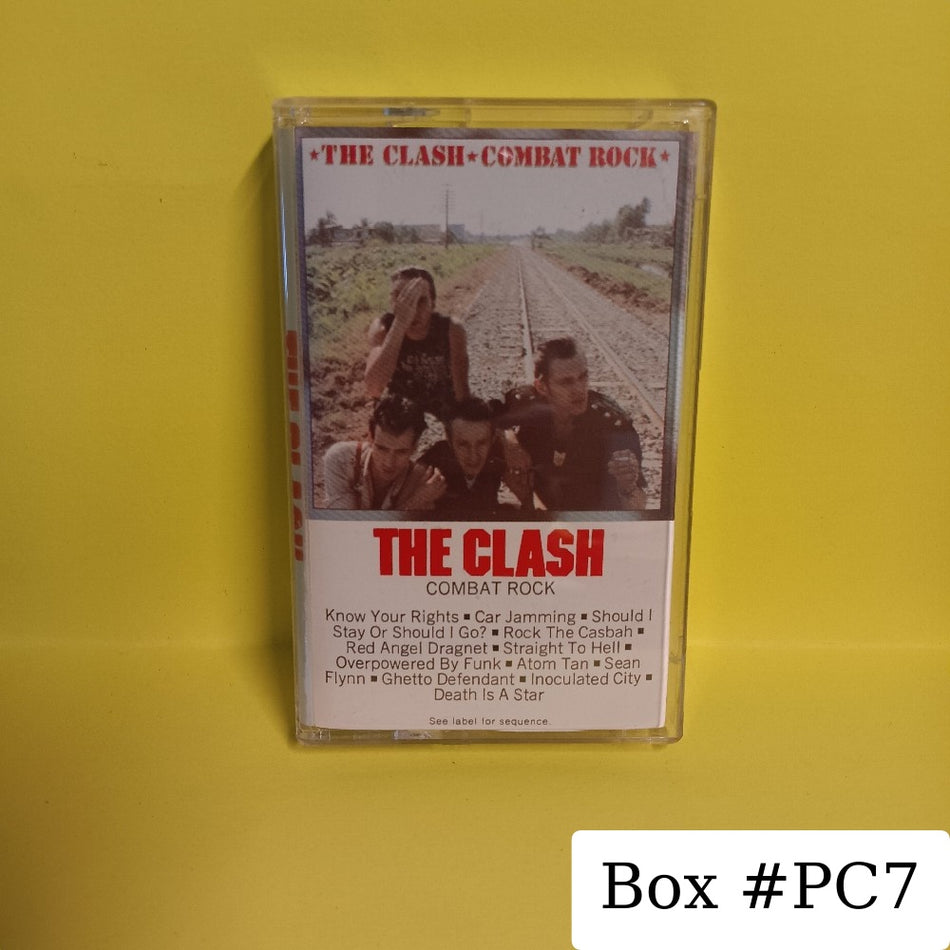 The Clash - Combat Rock - 1982 - FET 37689 - Used - EX - Cassettes