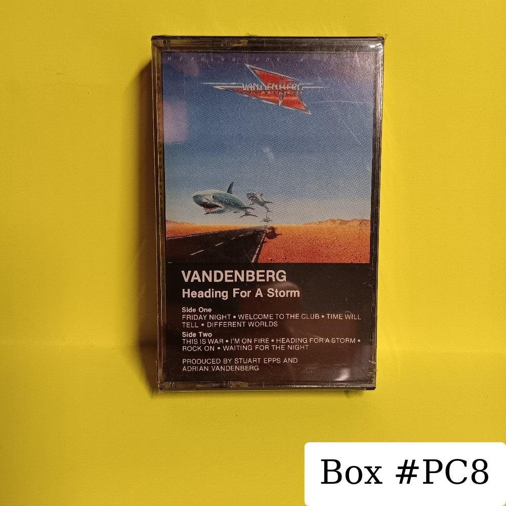 Vandenberg - Heading For A Storm - 1983 - 7 90121-4 - New - Sealed - Cassettes