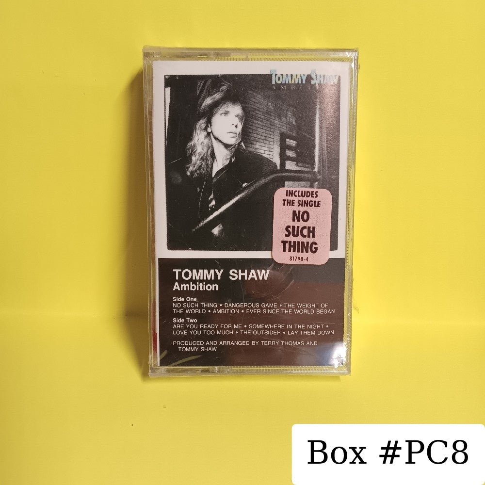 Tommy Shaw - Ambition - 1987 - 7 81798-4 - New - Sealed - Cassettes