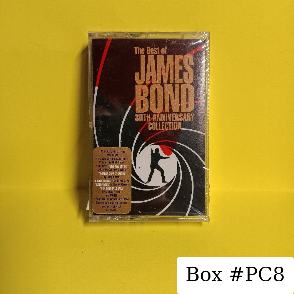 Various - The Best Of James Bond - 1992 - 0777-7-98413-4 9 - New - Sealed - Cassettes