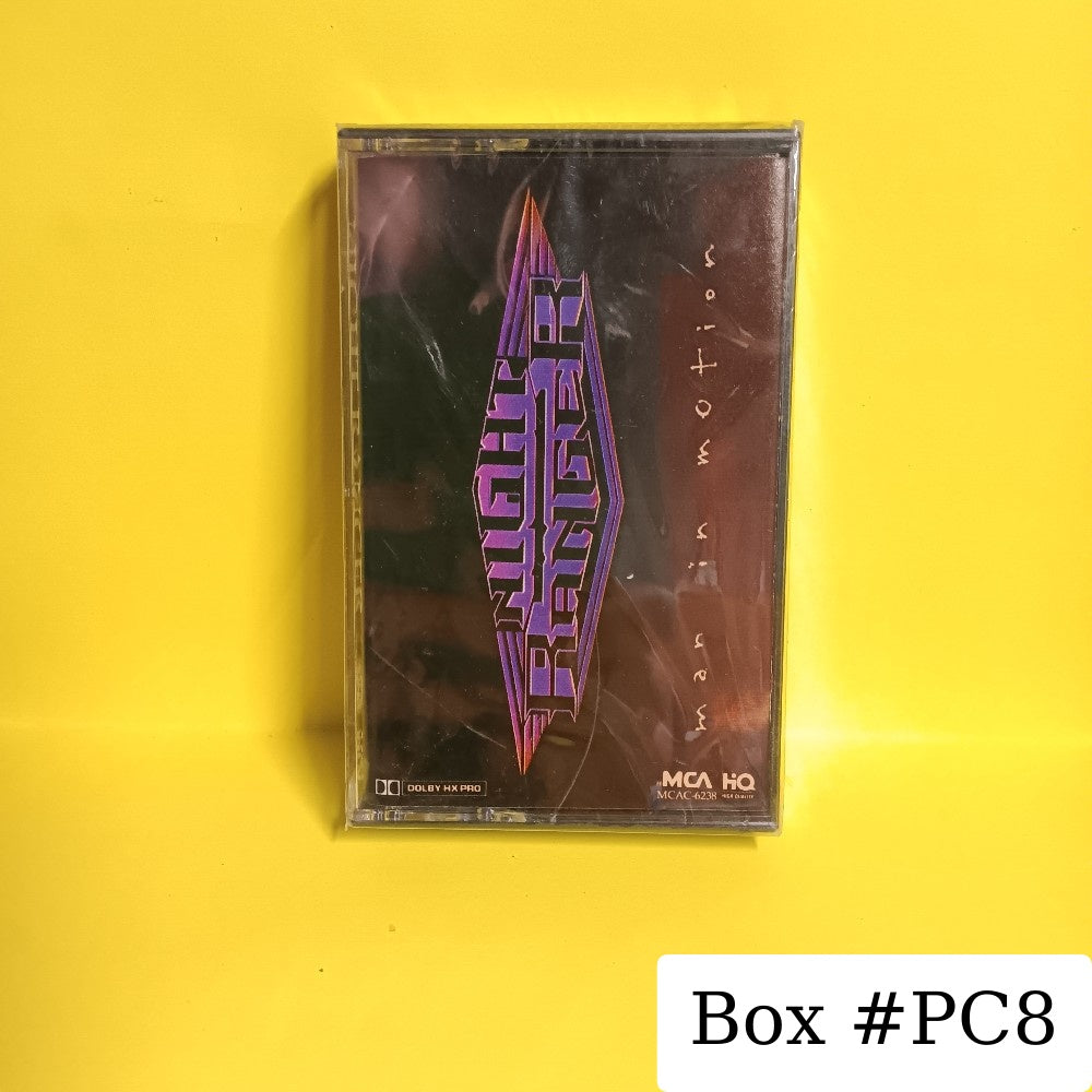 Night Ranger - Man In Motion - 1988 - MCAC-6238 - New - Sealed - Cassettes