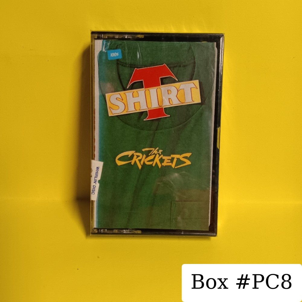 The Crickets - T-Shirt - 1988 - FET 44446 - New - Sealed - Cassettes