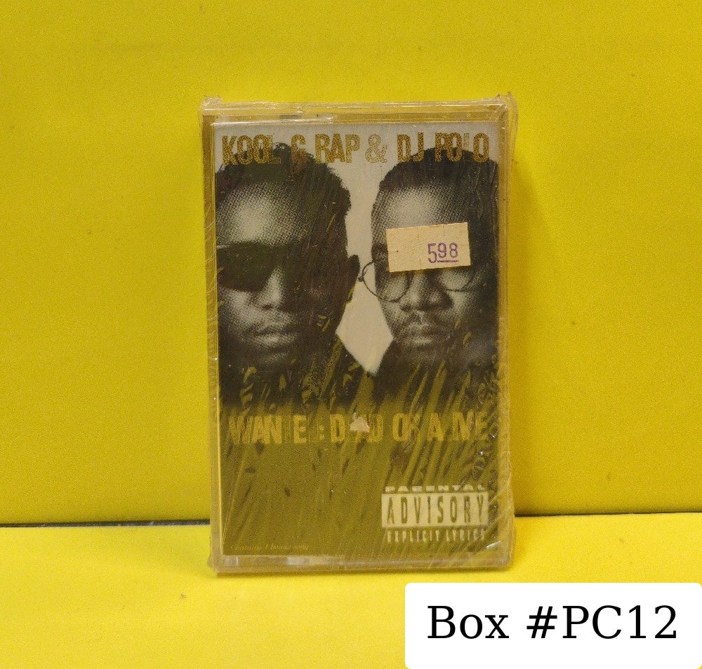 Kool G Rap & DJ Polo - Wanted: Dead Or Alive - 1990 - 9 26165-4 - New - Sealed - Cassettes