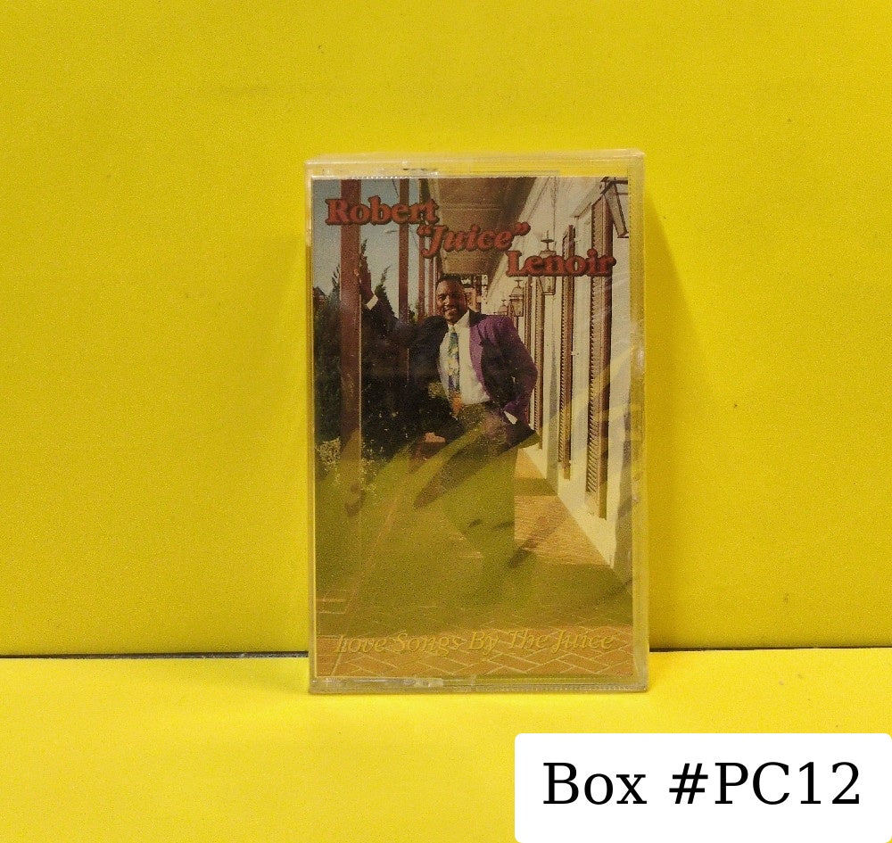 Robert "Juice" Lenoir - Love Songs By The Juice - 1994 - RJL-101 - New - Sealed - Cassettes