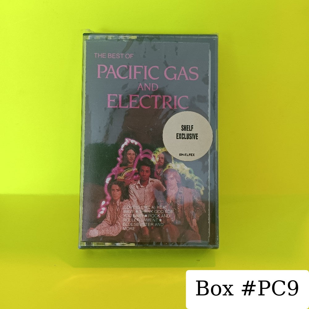 Pacific Gas And Electric - The Best Of Pacific Gas And Electric - 1989 - BT 17938 - New - Sealed - Cassettes