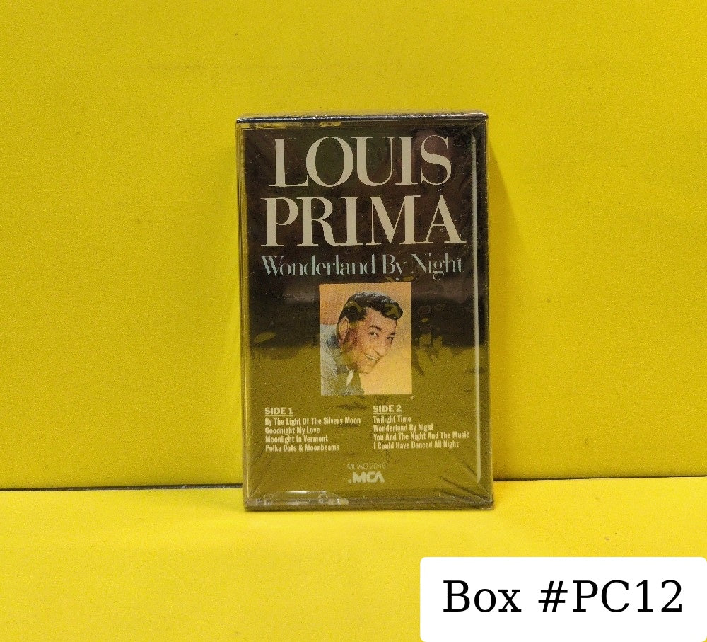 Louis Prima And His Orchestra - Wonderland By Night - 1988 - MCAC 20481 - New - Sealed - Cassettes