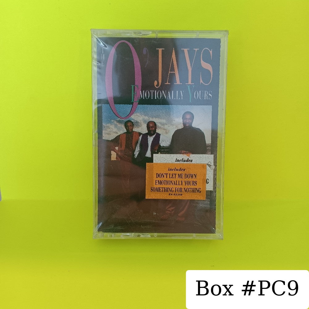 The O'Jays - Emotionally Yours - 1991 - E4-93390 - New - Sealed - Cassettes