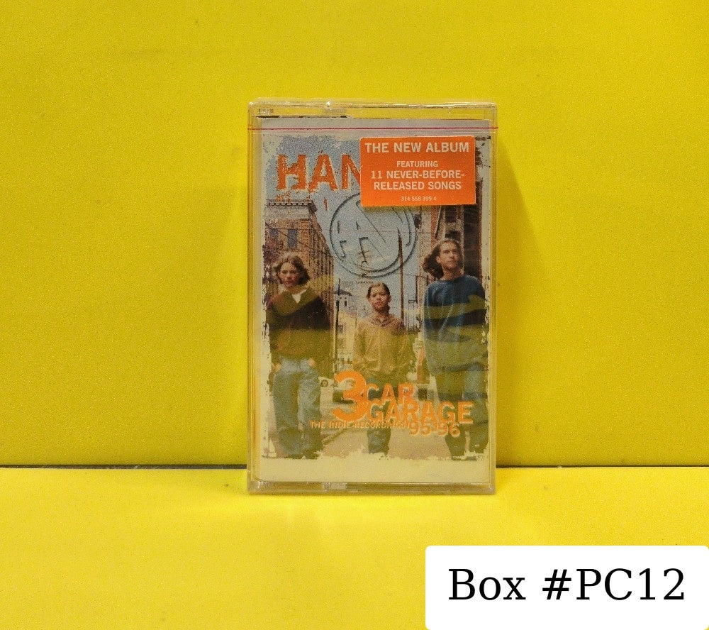 Hanson - 3 Car Garage: The Indie Recordings '95-'96 - 1998 - 314 558 399-4 - New - Sealed - Cassettes