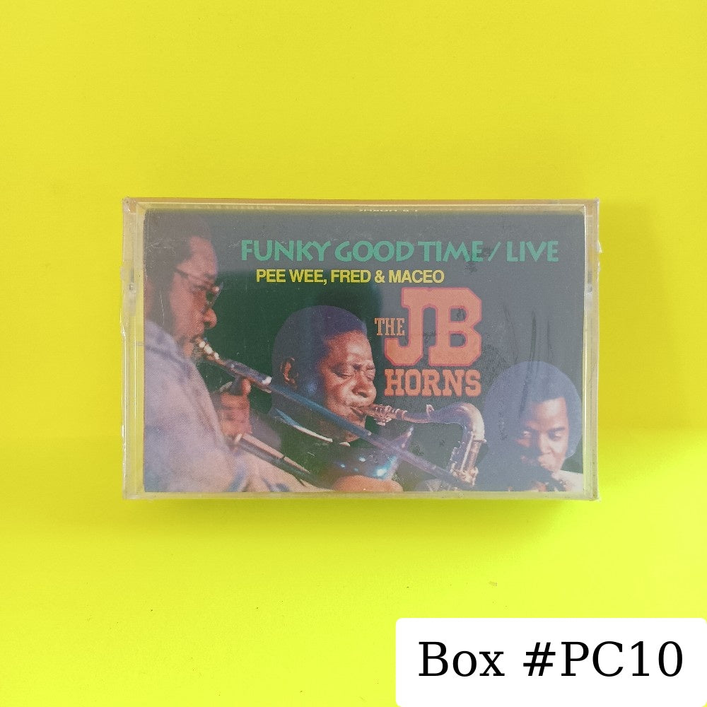 The J.B. Horns - Funky Good Time / Live - 1993 - R4 79485 - New - Sealed - Cassettes