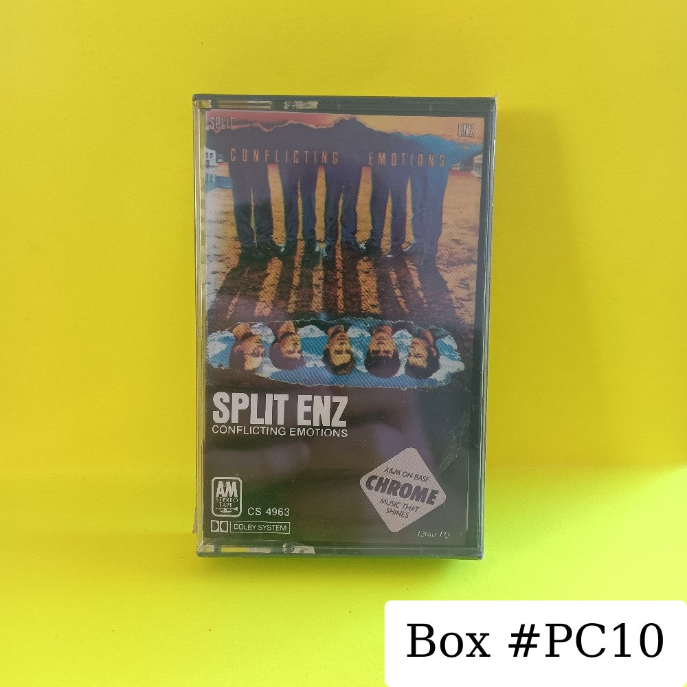 Split Enz - Conflicting Emotions - 1984 - CS 4963 - New - Sealed - Cassettes