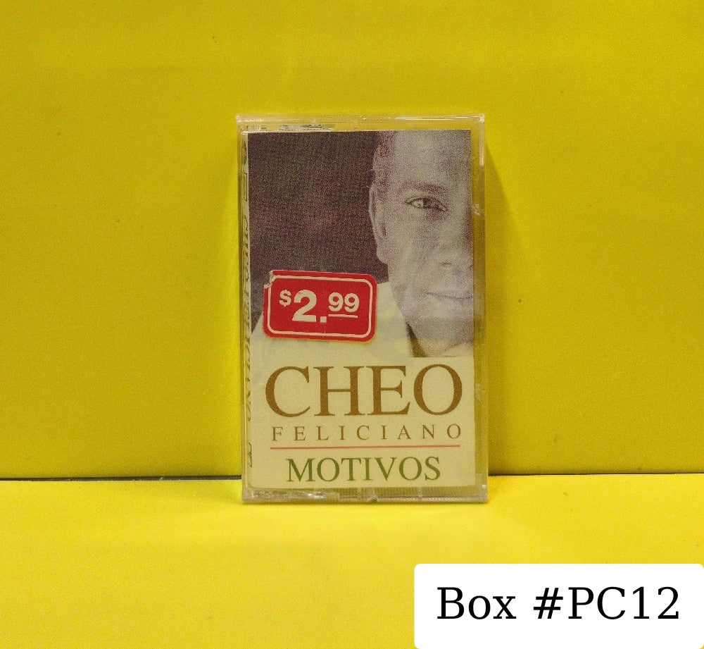 Cheo Feliciano - Motivos - 1993 - RMCC-81051 - New - Sealed - Cassettes