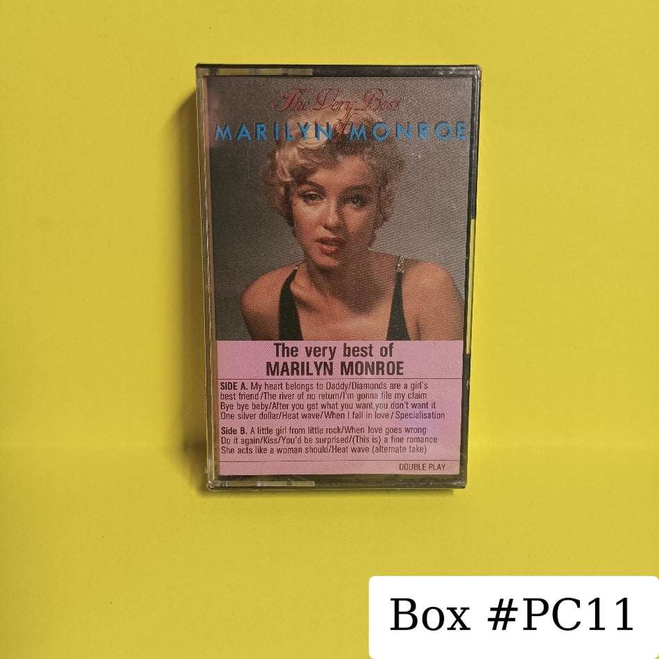 Marilyn Monroe  - The Very Best Of Marilyn Monroe HOLLAND - 8333038 - New - Sealed - Cassettes