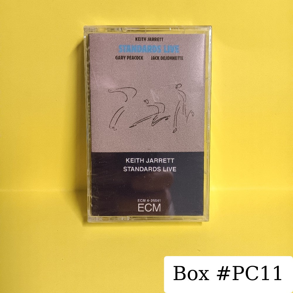 Keith Jarrett / Gary Peacock / Jack DeJohnette - Standards Live - 1986 - ECM 25041-4 - New - Sealed - Cassettes