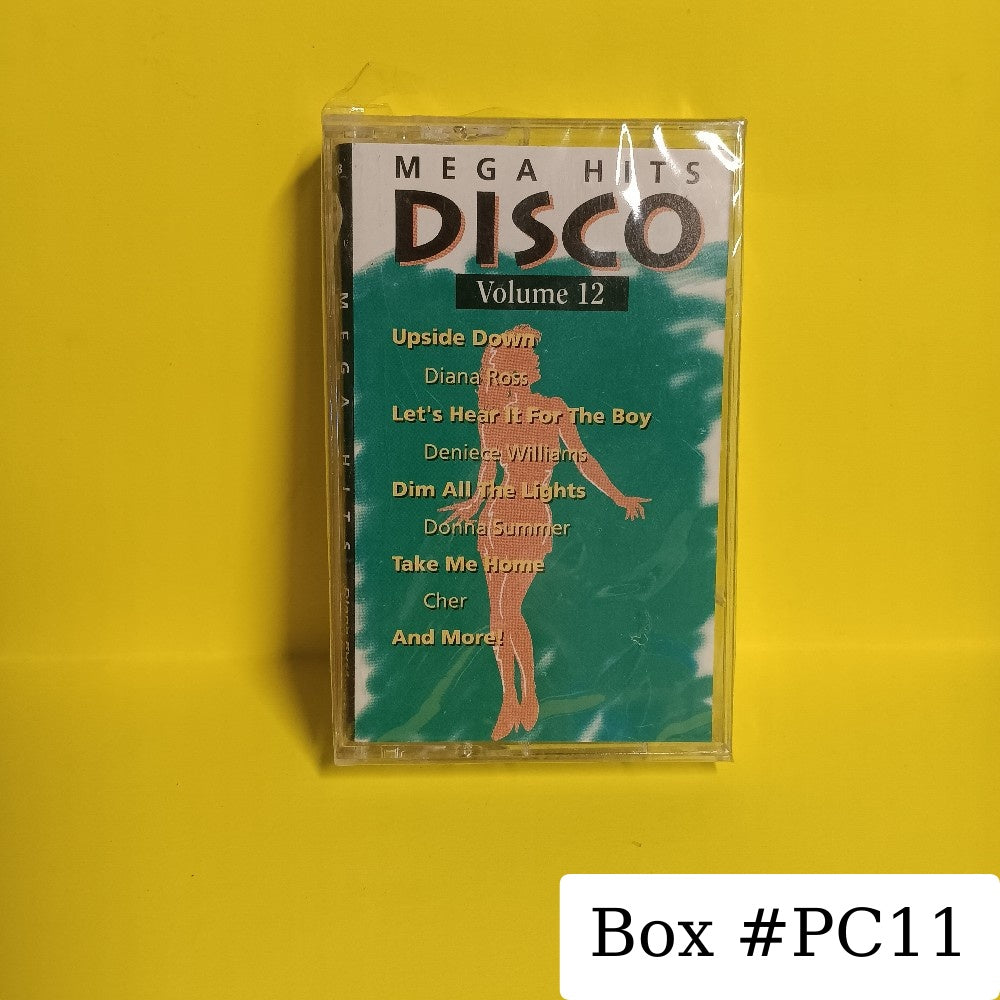 Various - Mega Hits Disco Volume 12 - 1993 - P4 53728 - New - Sealed - Cassettes