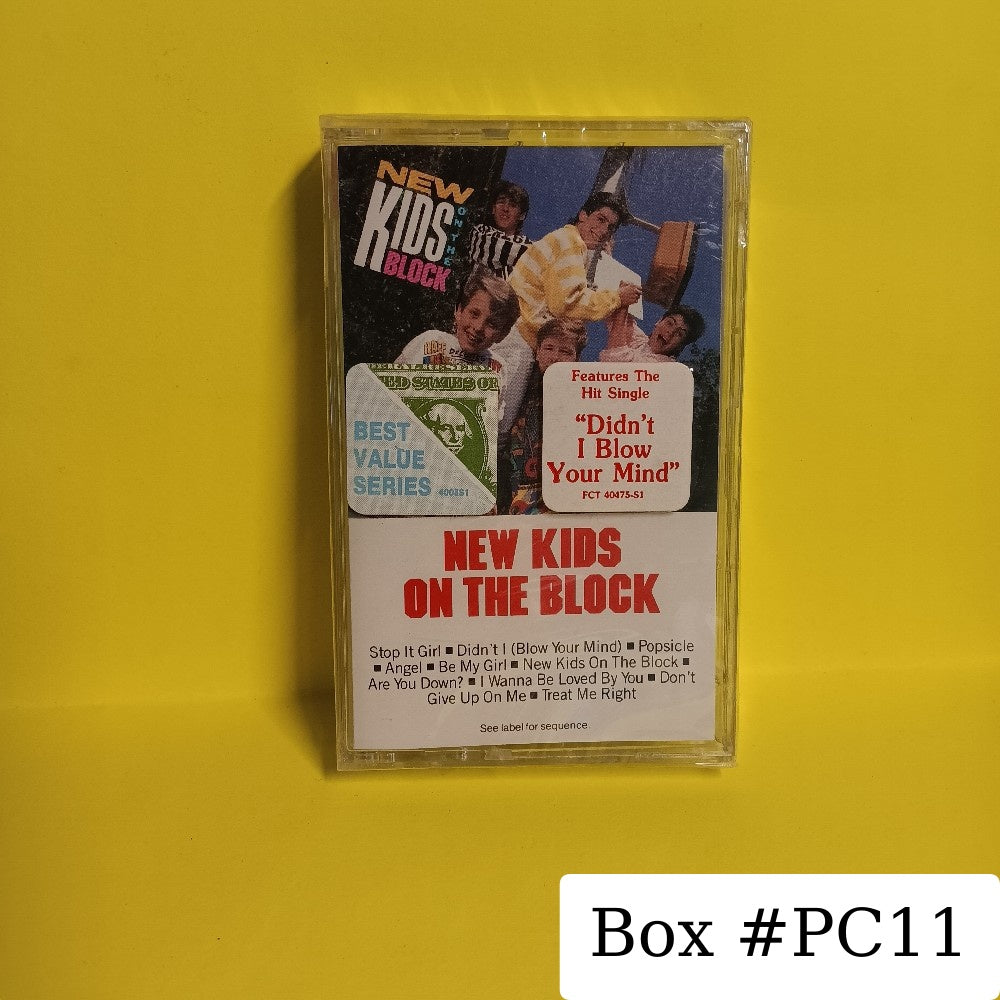 New Kids On The Block - New Kids On The Block / Self Titled - 1986 - FCT 40475 - New - Sealed - Cassettes