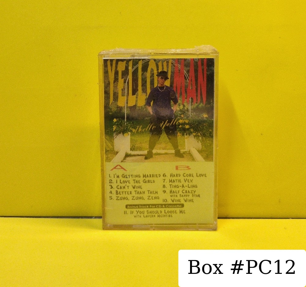 Yellowman - Mello Yellow - 1993 - VPCT1283 - New - Sealed - Cassettes - Jamaican Import