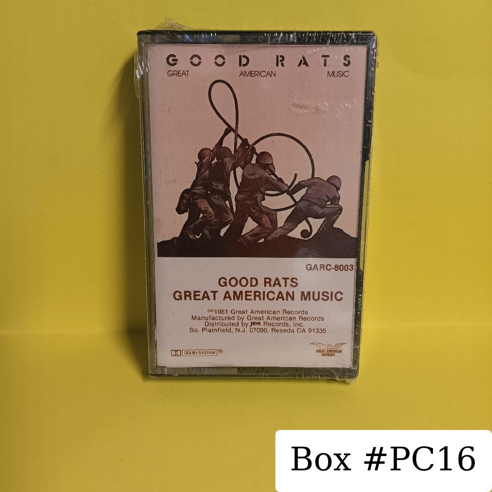 Good Rats - Great American Music  - 1981 - GARC-8003 - New - Sealed - Cassettes