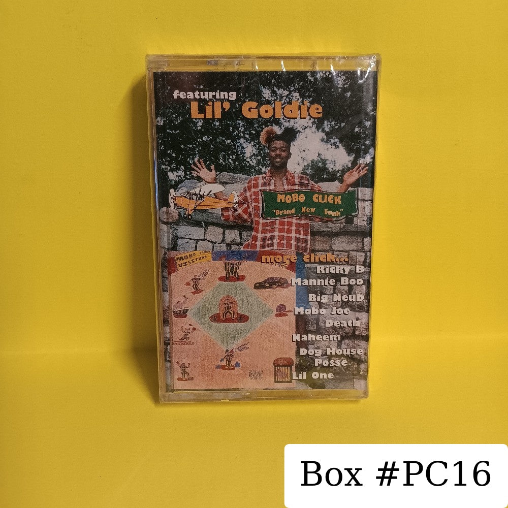 Lil Goldie & Mobo Click - Brand New Funk - 1996 - MOBO-21 - New - Sealed - Cassettes