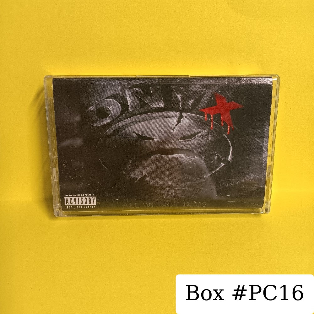 Onyx - All We Got Iz Us - 1995 - 314 529 265-4 - Used - EX - Cassettes