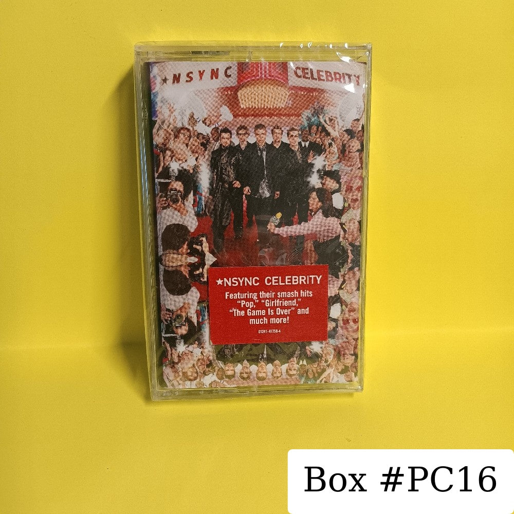 *NSYNC - Celebrity - 2001 - 01241-41758-4 - New - Sealed - Cassettes