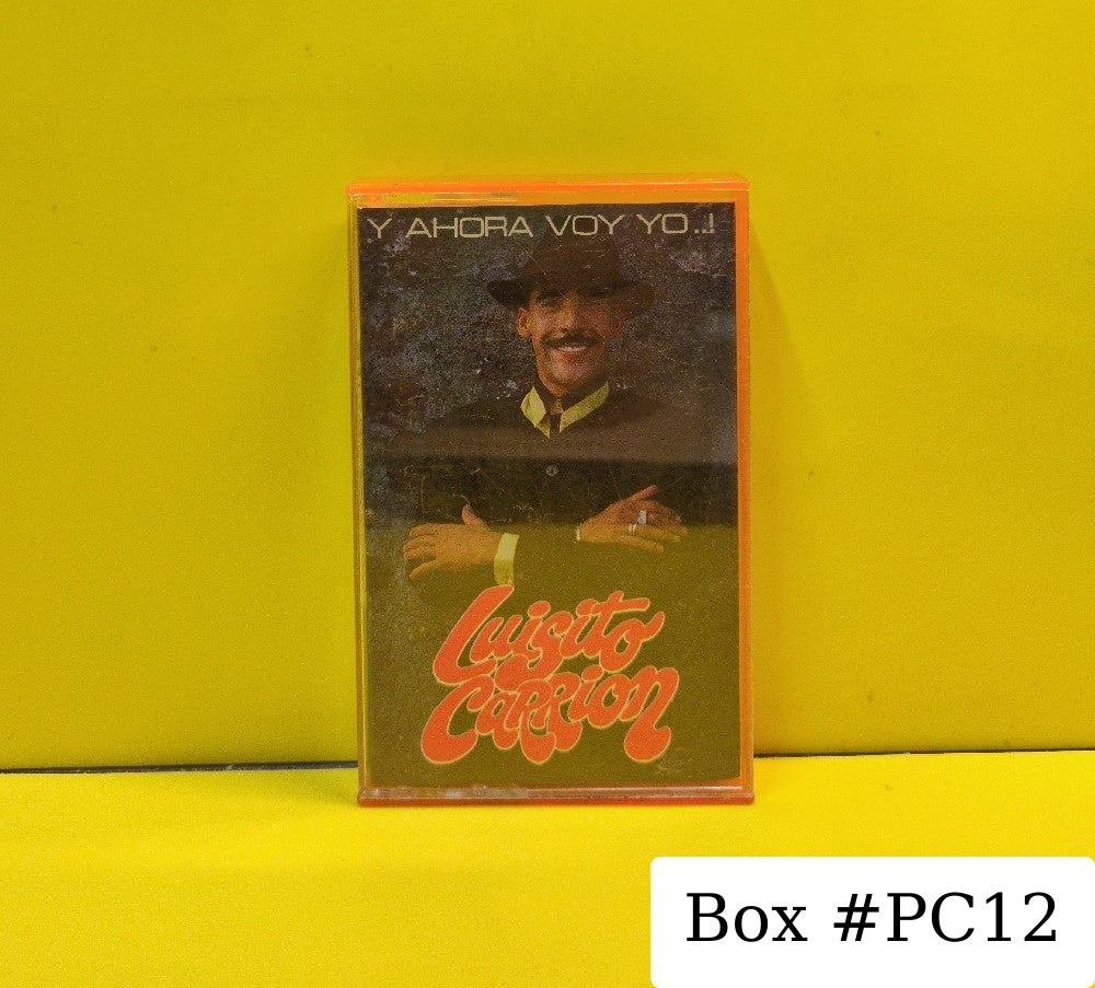 Luisito Carrion - Y Ahora Voy Yo...! - 1992 - MPCA-6066 - Used - EX - Cassettes - Orange Case