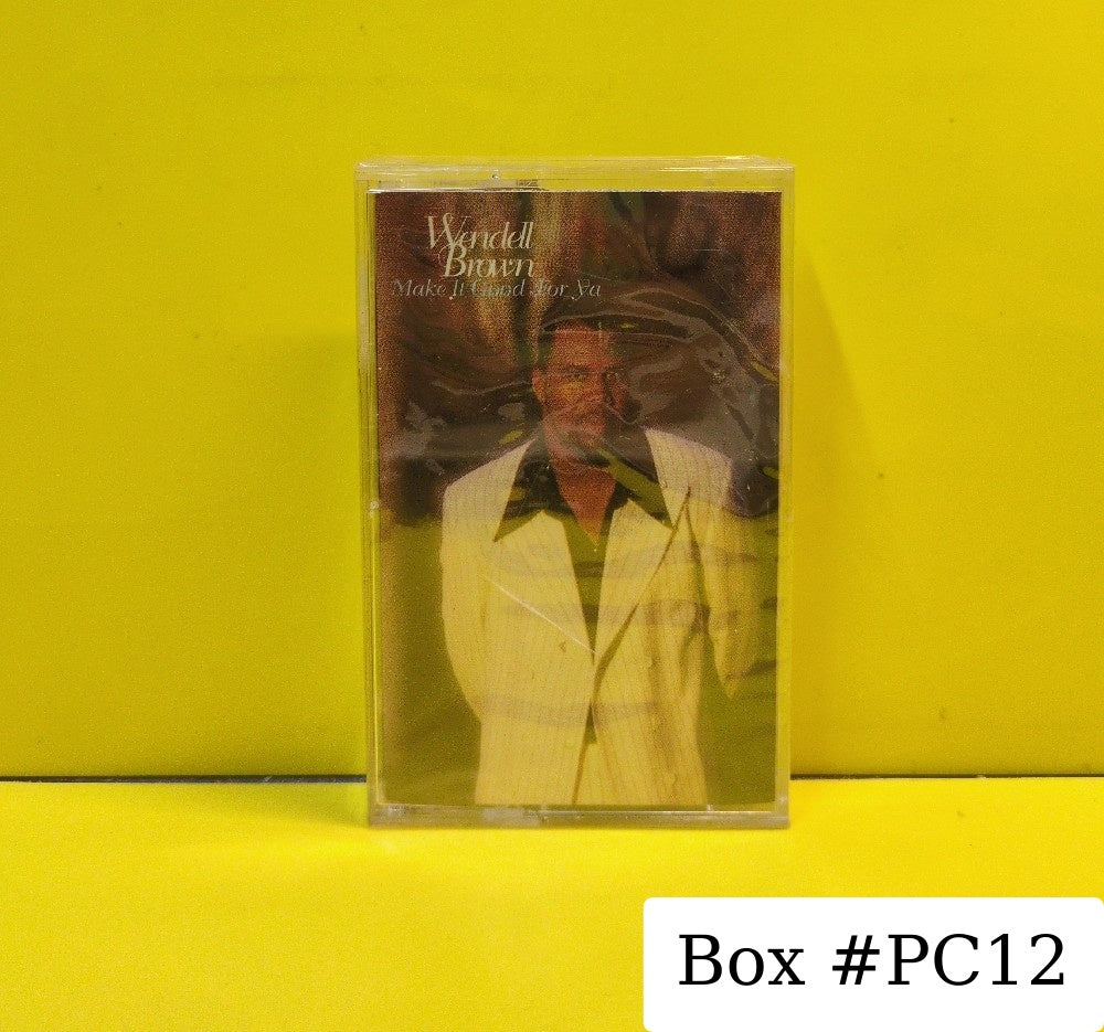 Wendell Brown - Make It Good For Ya - 1998 - RDTC 005 - New - Sealed - Cassettes