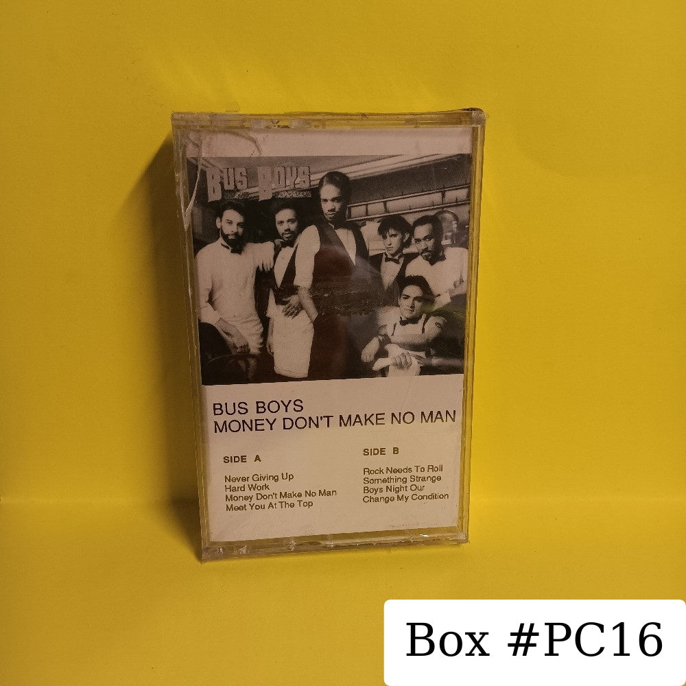 The Bus Boys - Money Don't Make No Man - 1988 - D4 72915 - New - Sealed - Cassettes