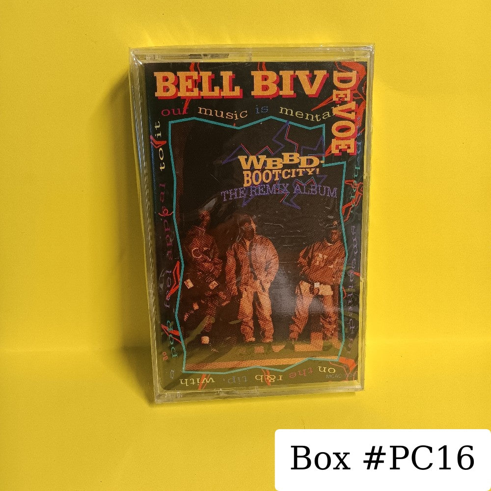 Bell Biv Devoe - WBBD Bootcity! The Remix Album - 1991 - MCAC-10345 - New - Sealed - Cassettes